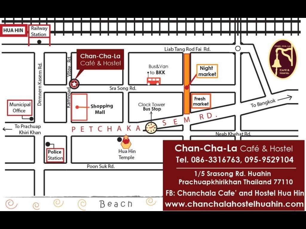 Chanchala Cafe & Hostel 후아 힌 외부 사진